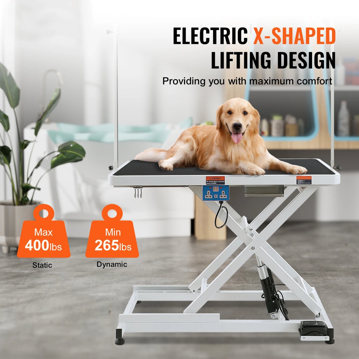 VEVOR Electric Pet Grooming Table.
