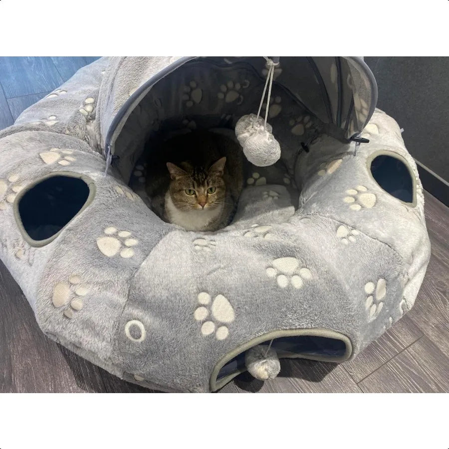 Cat Tunnel Bed.
