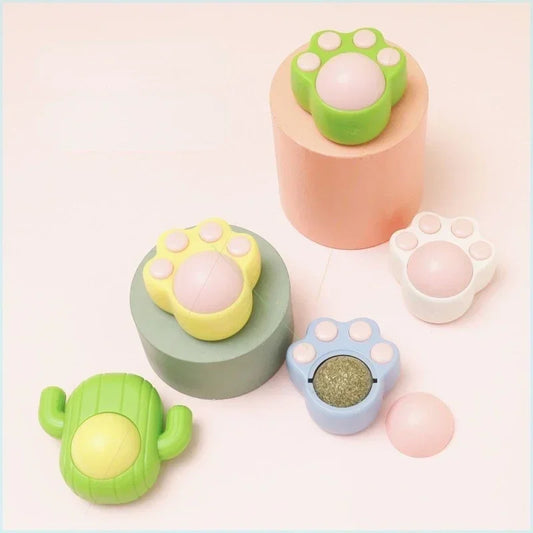 Cat Wall Stick-on Ball.
