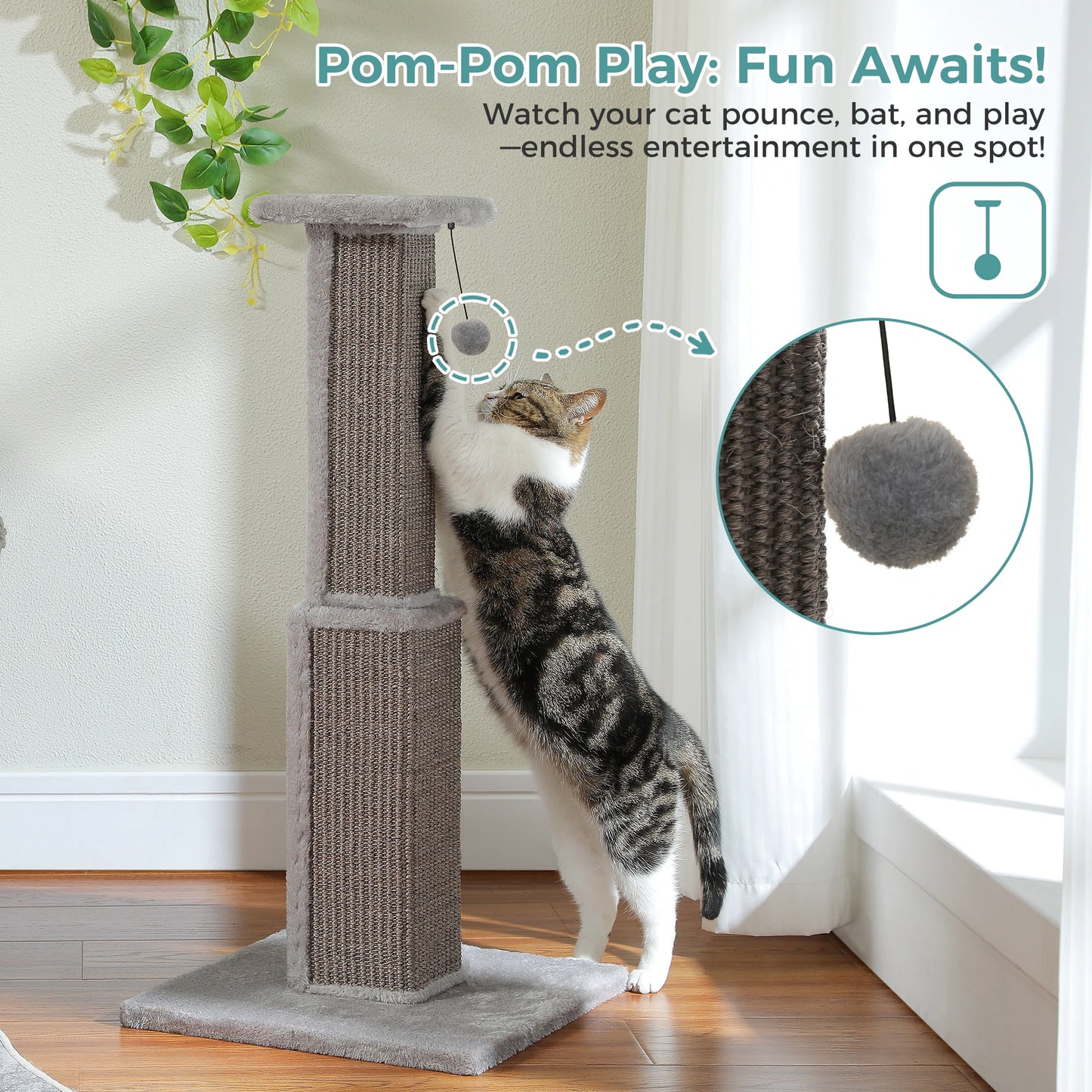 Large Cat Scratching Post.