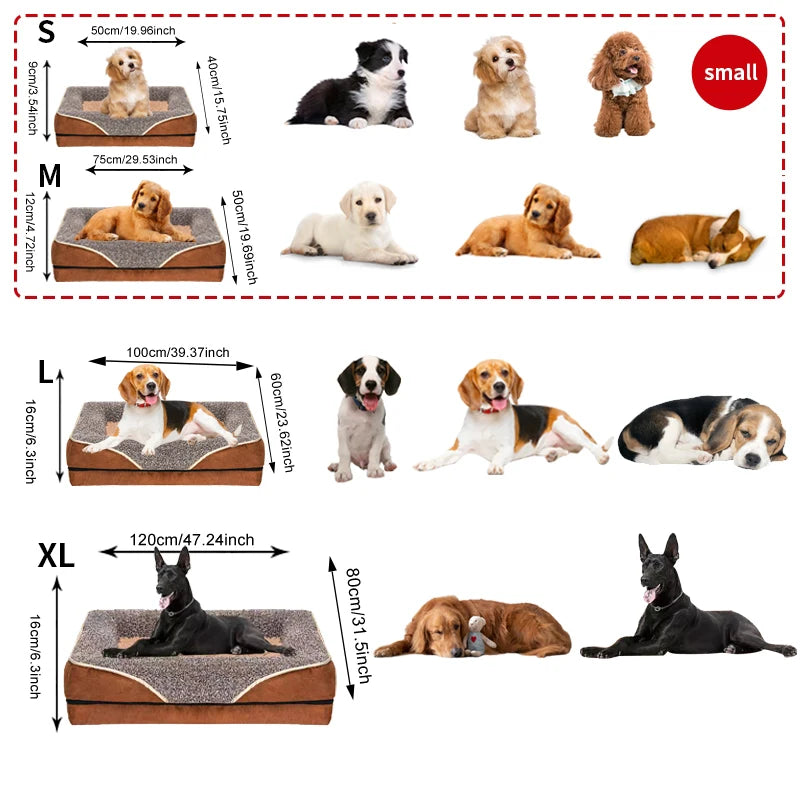 Oversized Dog Bed.