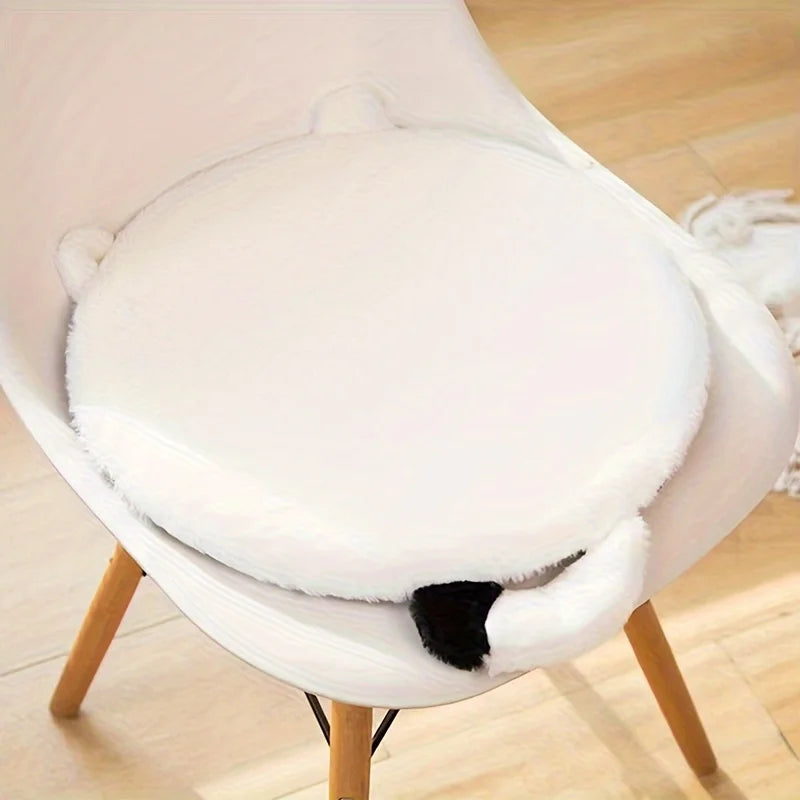 Cartoon Cat Memory Foam Chair Cushion.