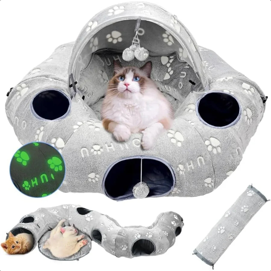 Cat Tunnel Bed.
