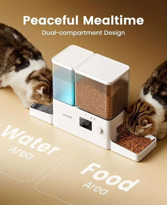 Automatic Cat Feeder & Water Dispenser.