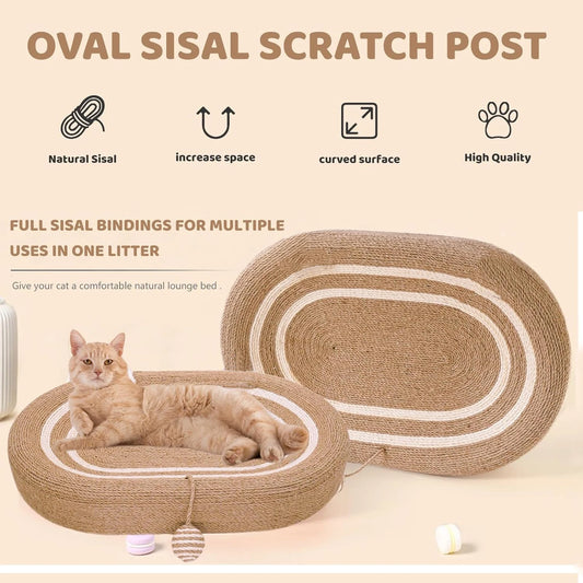 Cat Scratching Bed.