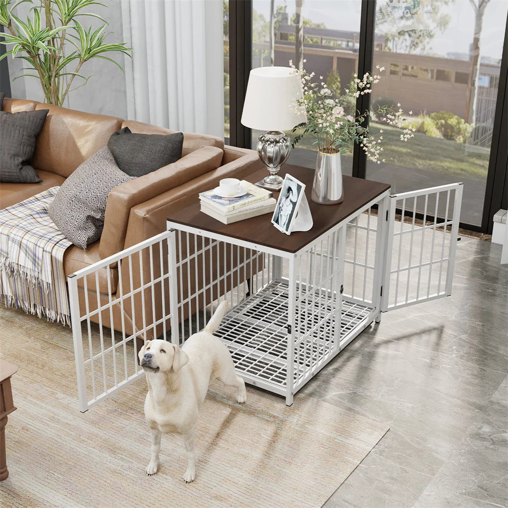 Large Wooden Dog Crate.