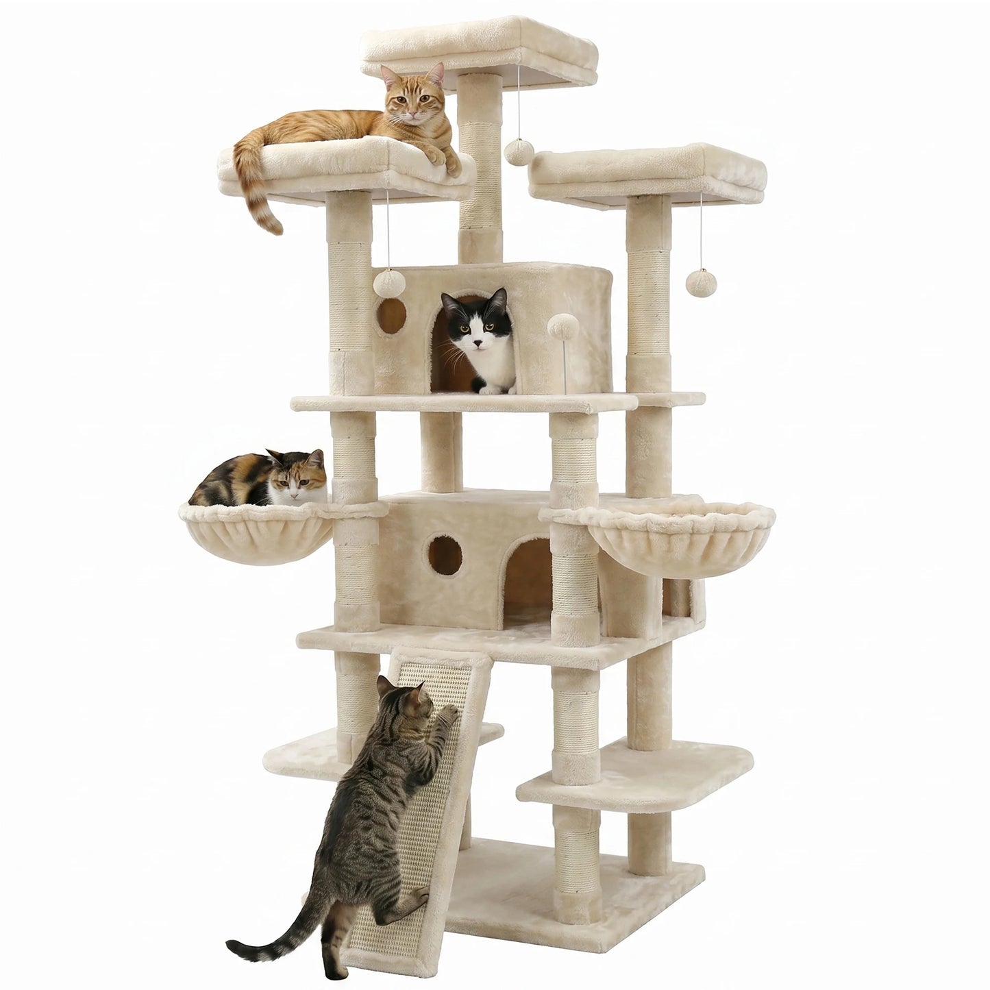 Large Multi-Level Cat Tree Tower.