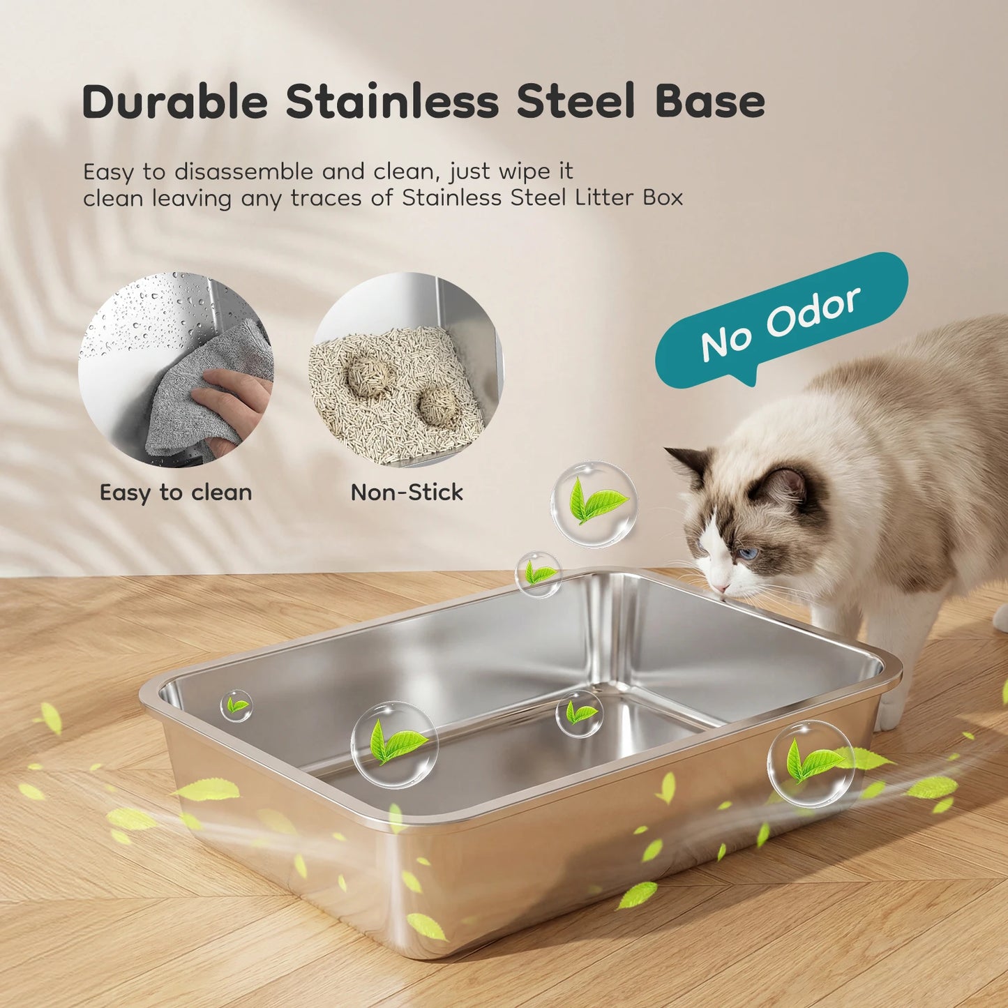 Cat Litter Box with Fully Enclosed.