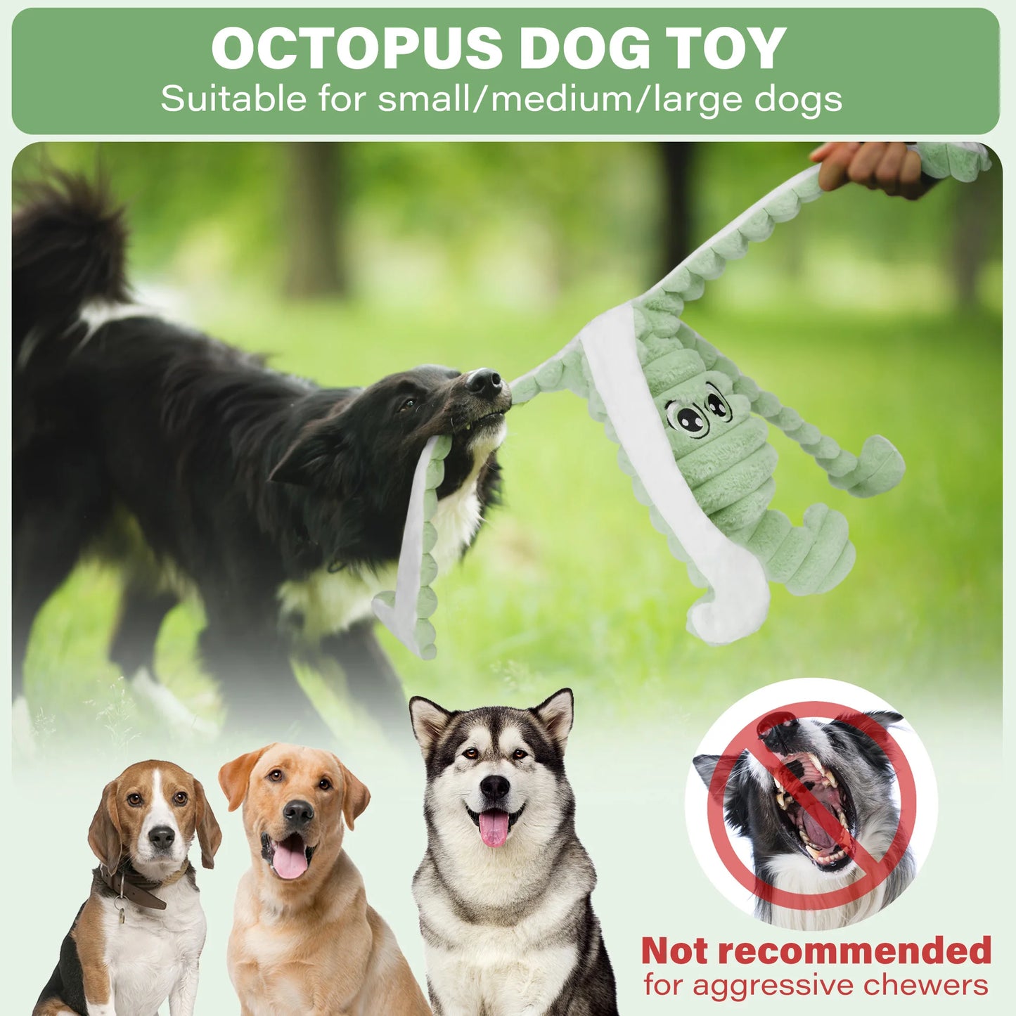 Pet Grinding Teeth Squeaky Plush Toy.