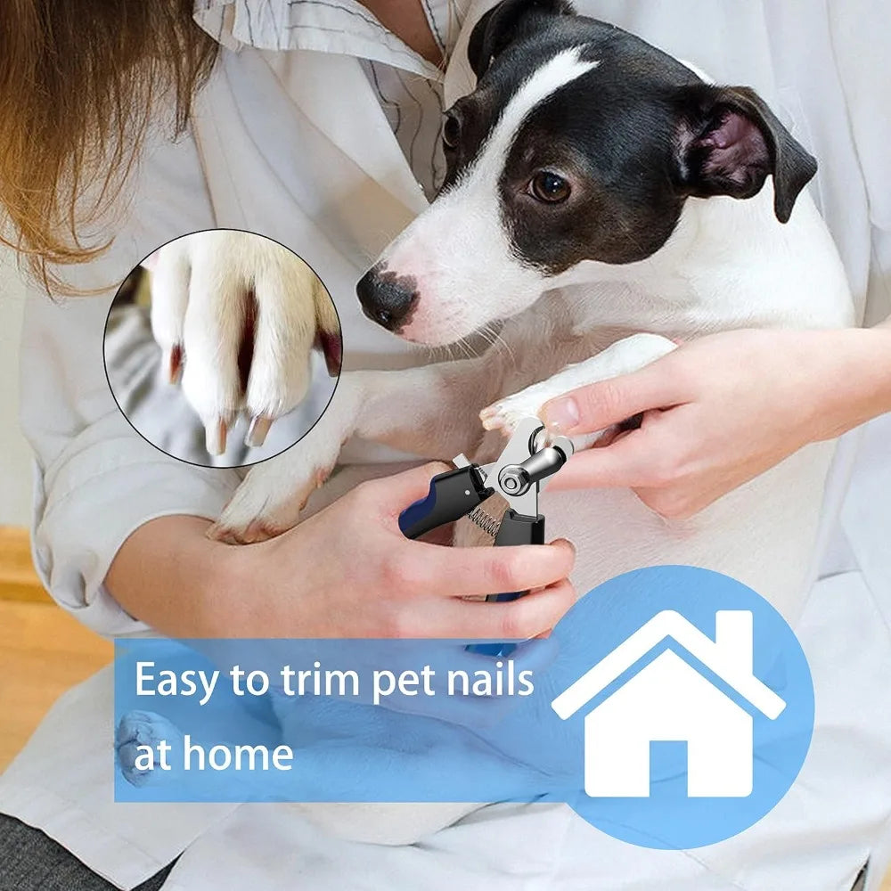Professional Dog Nail Clippers and Trimmer Set.