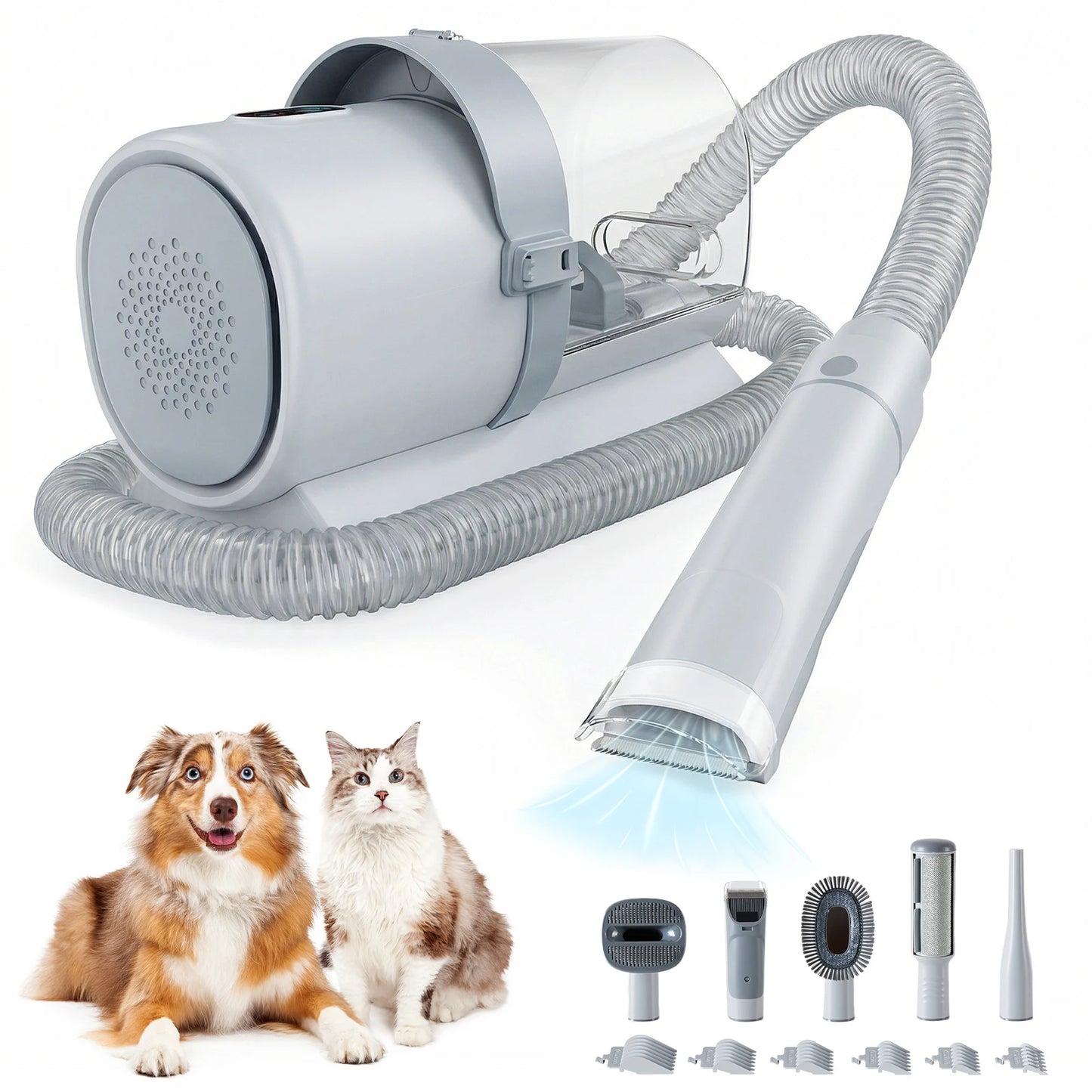 Professional Pet Grooming Vacuum Kit.