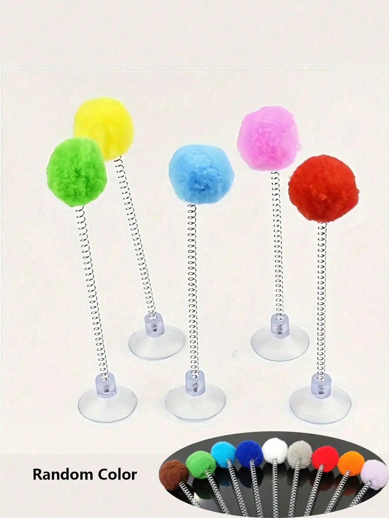 Interactive Cat Toys. Includes Plush Ball.