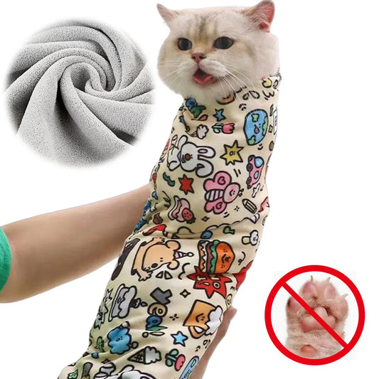 Cat Restraint Wrap.