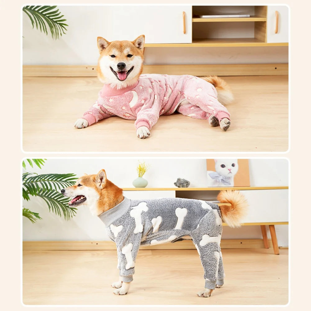 Winter Pet Dog Jumpsuit.