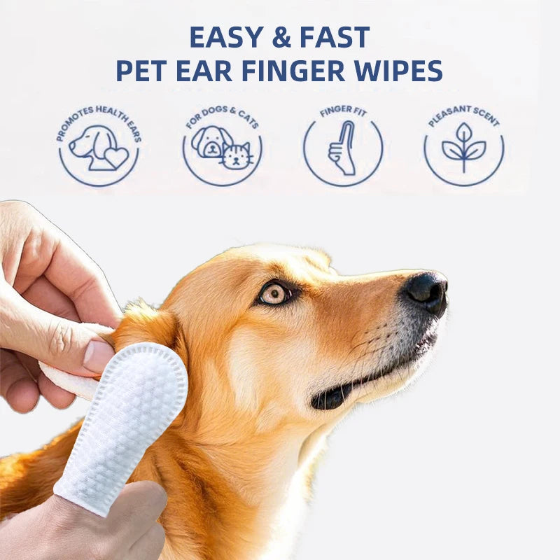 Mioszzi Pet Ear Cleaning Wipes.