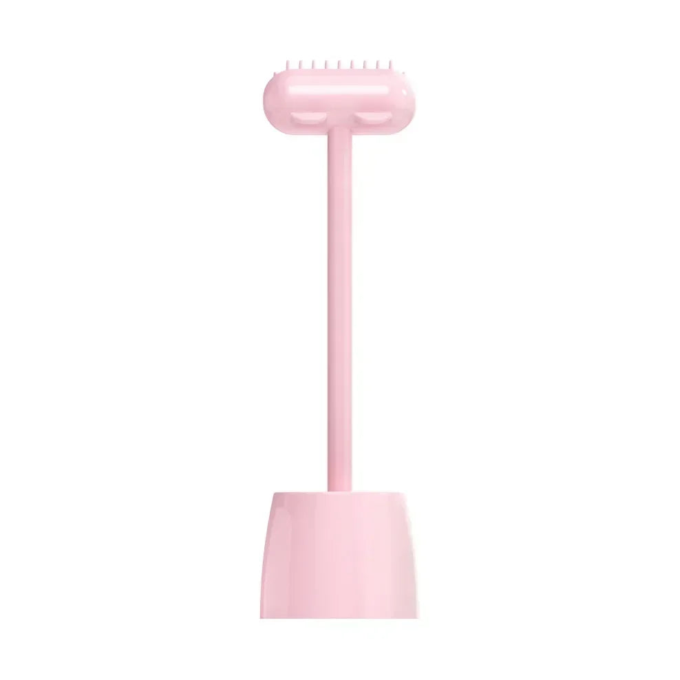 Interactive Cat Massager Brush.