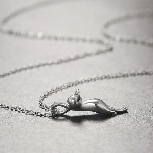 Cute Cat Necklace.