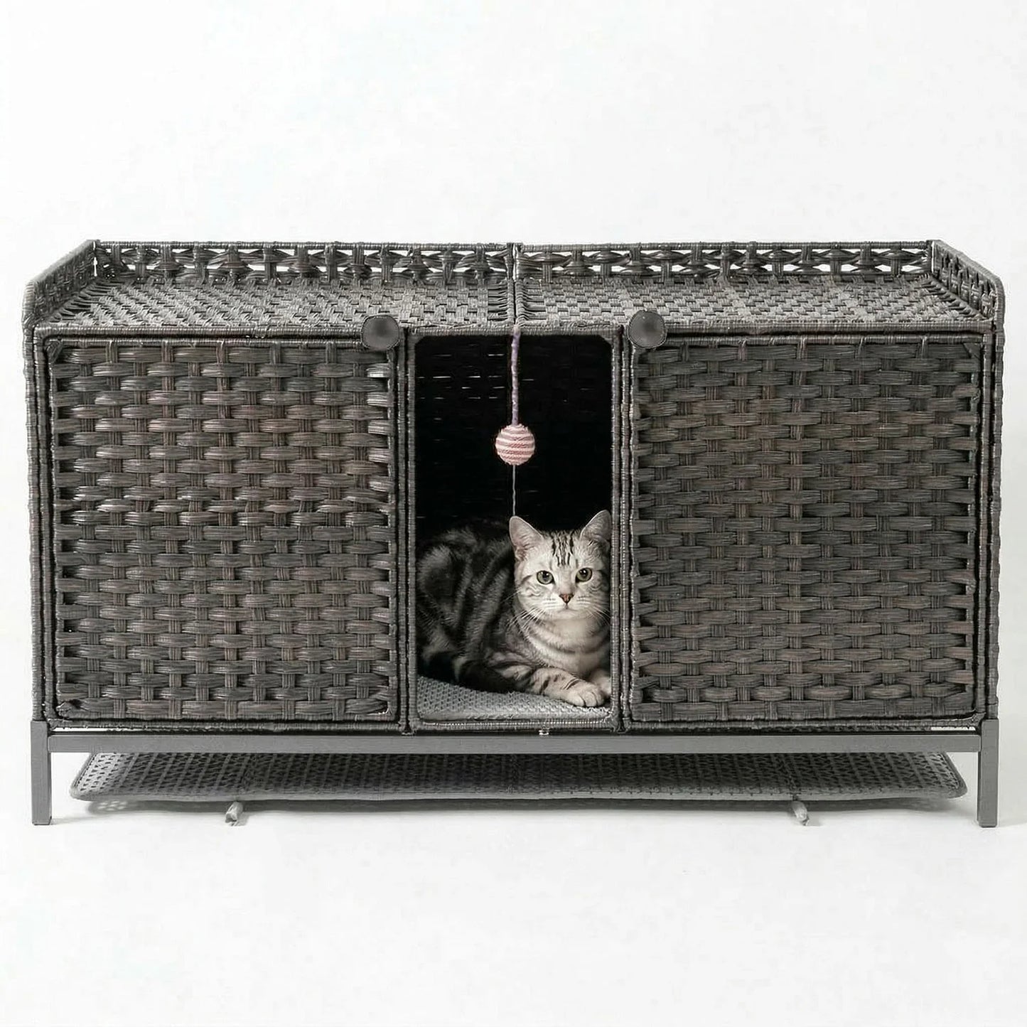 Large Hidden Cat Litter Box Furniture.