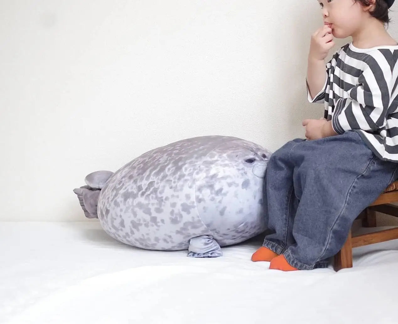 Large Seal Plush Pillow.