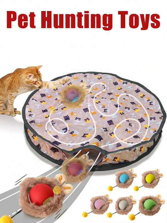 Cat Hunting Toy Set.