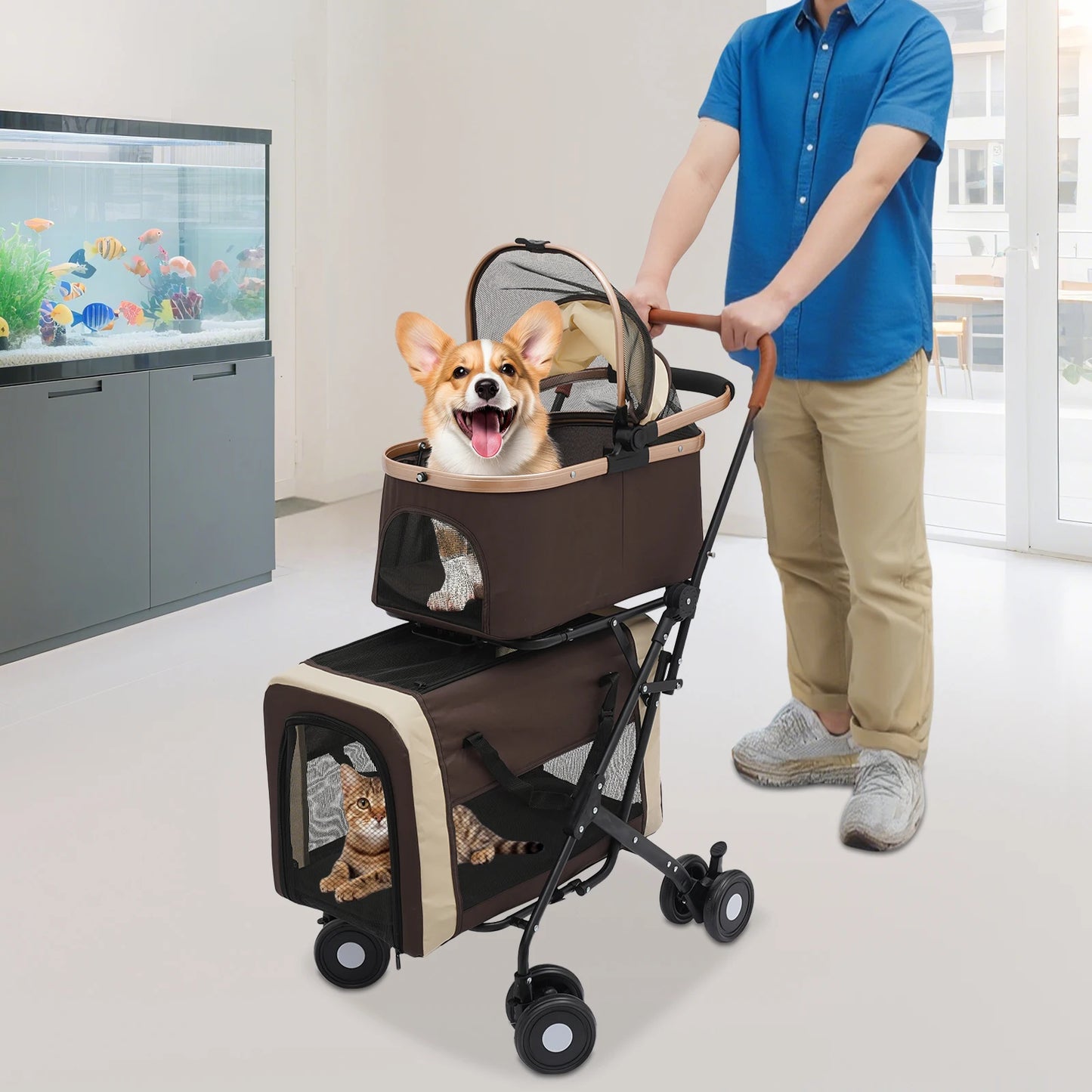 Pet Stroller.