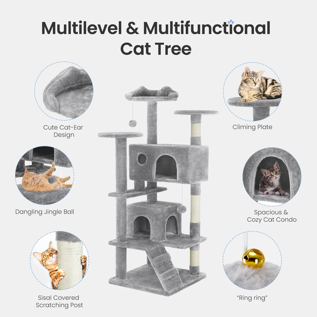 Indoor Cat Tree Tower.