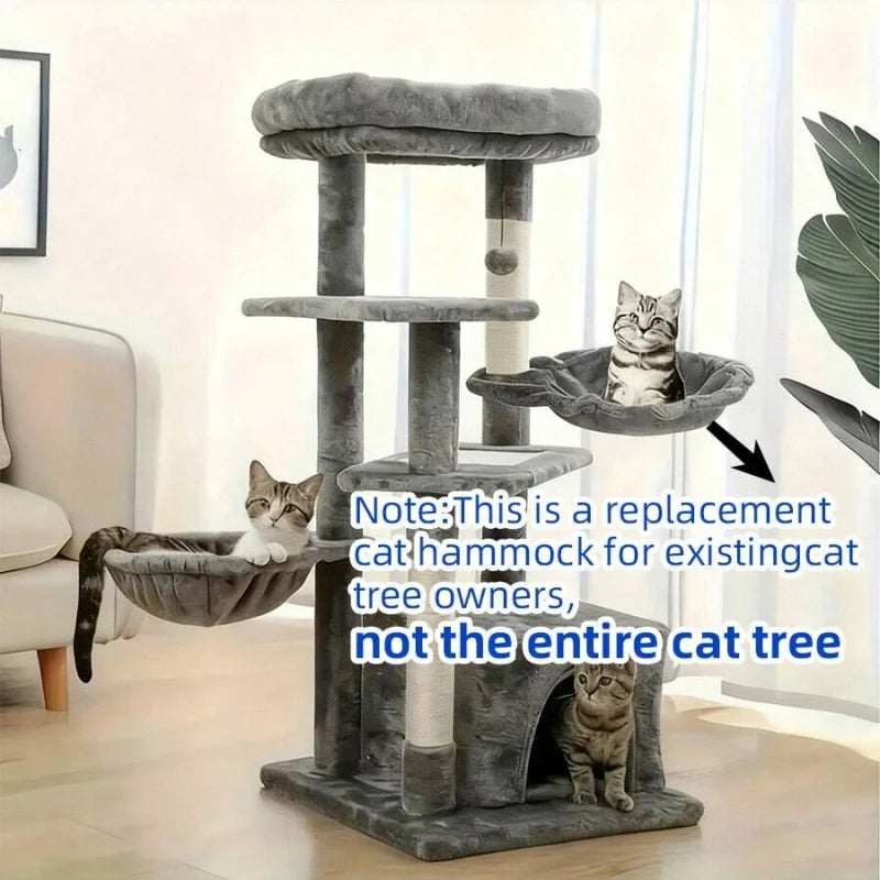 Multi-Layer Cat Tree Tower with Hammock.