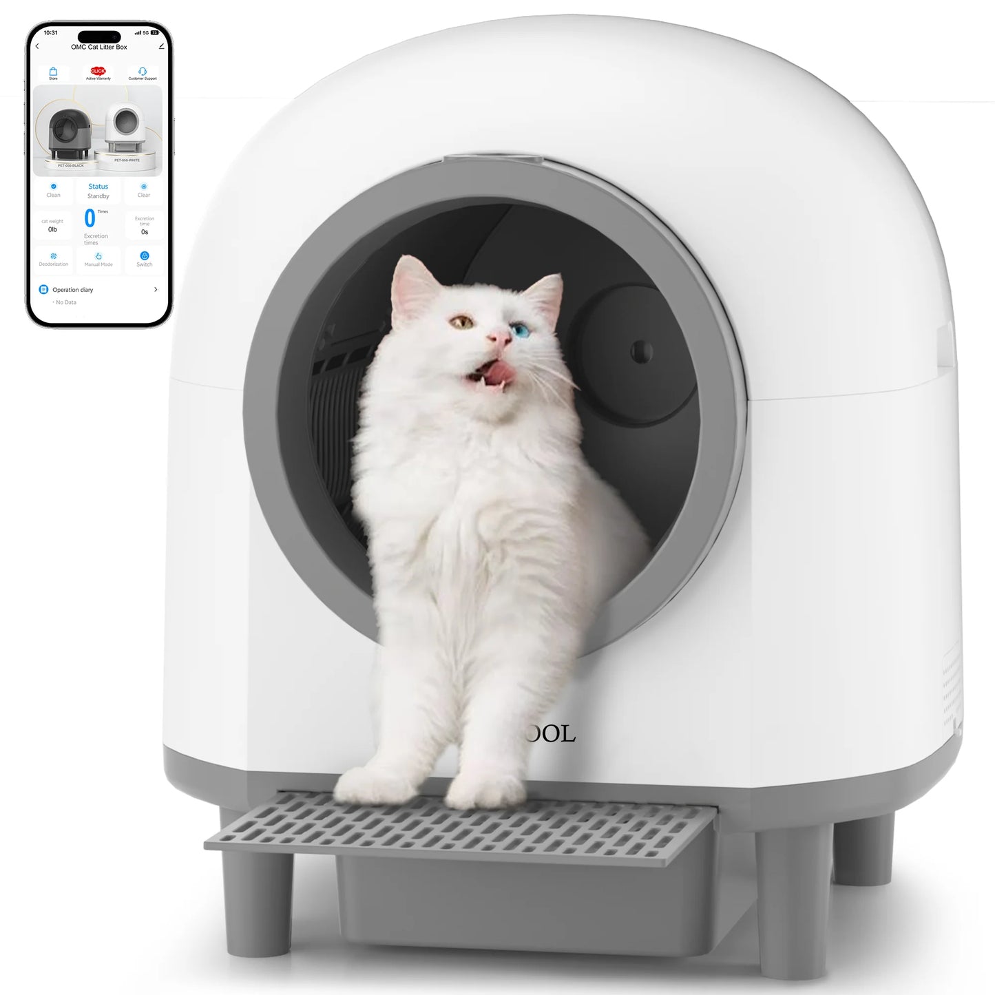 Automatic Smart Cat Litter Box.