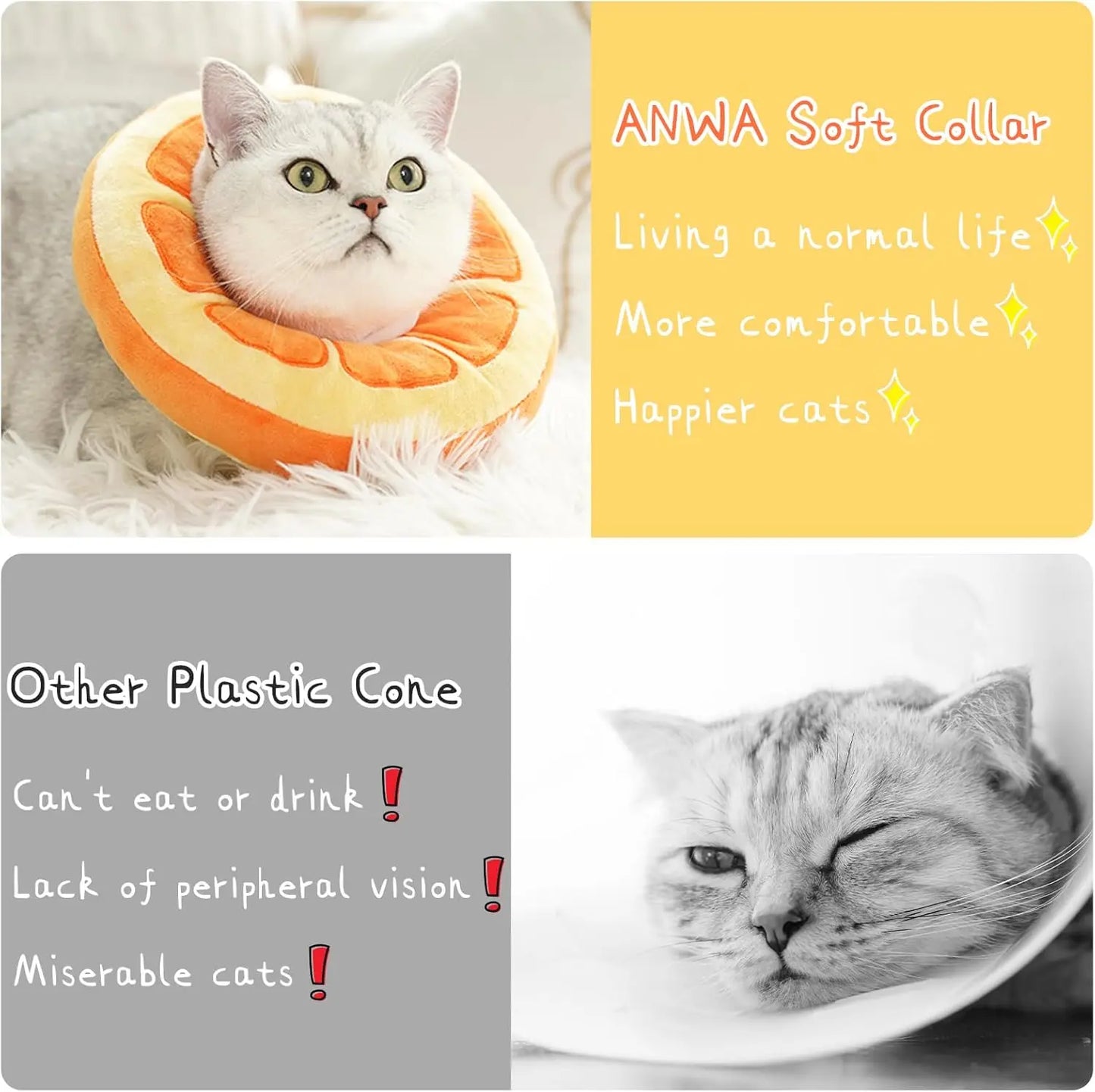 Cat Cone Collar.