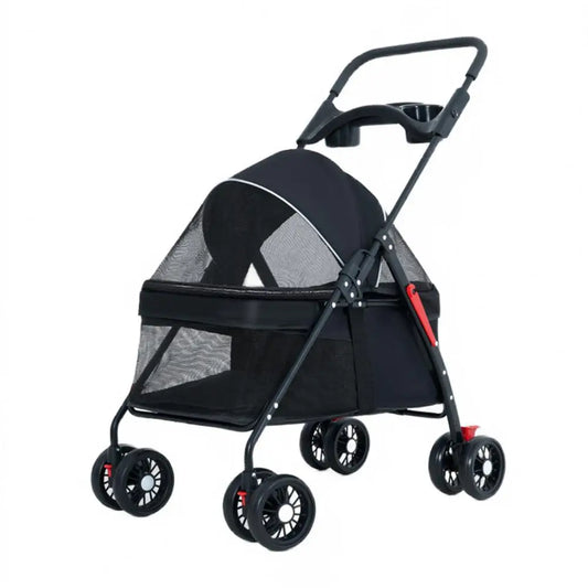 4 Wheel Cat Stroller.