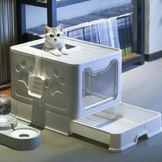Cat Litter Tray Box.