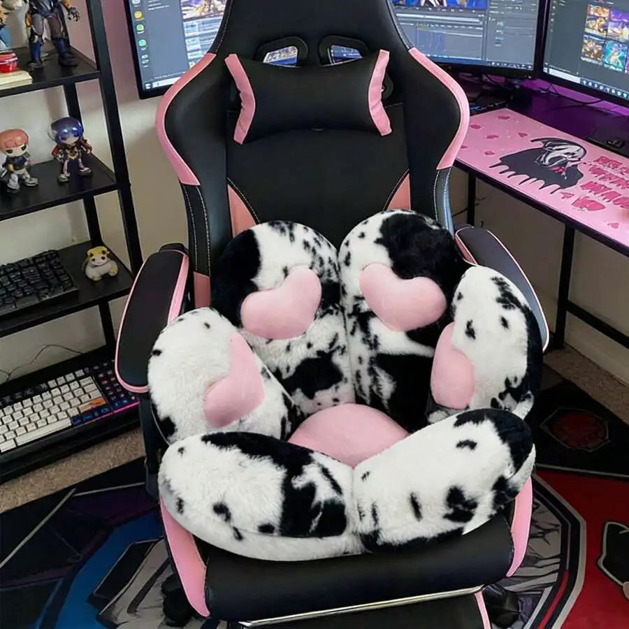 Ultra-Soft Cat Paw Floor Cushion Chair.