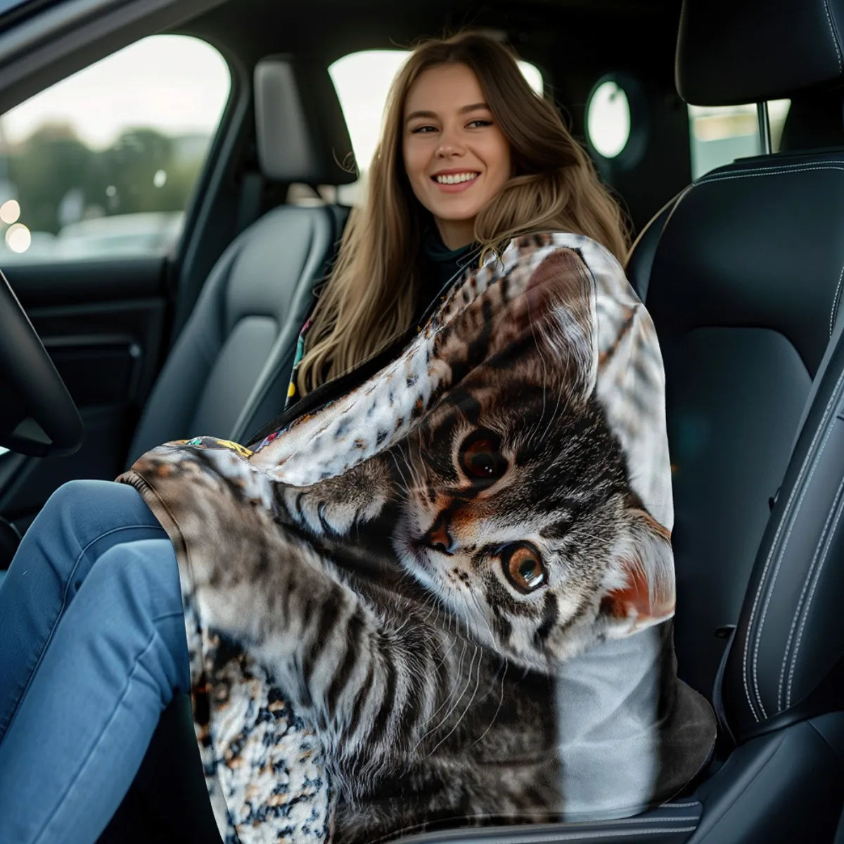 Portable Cat Blanket.