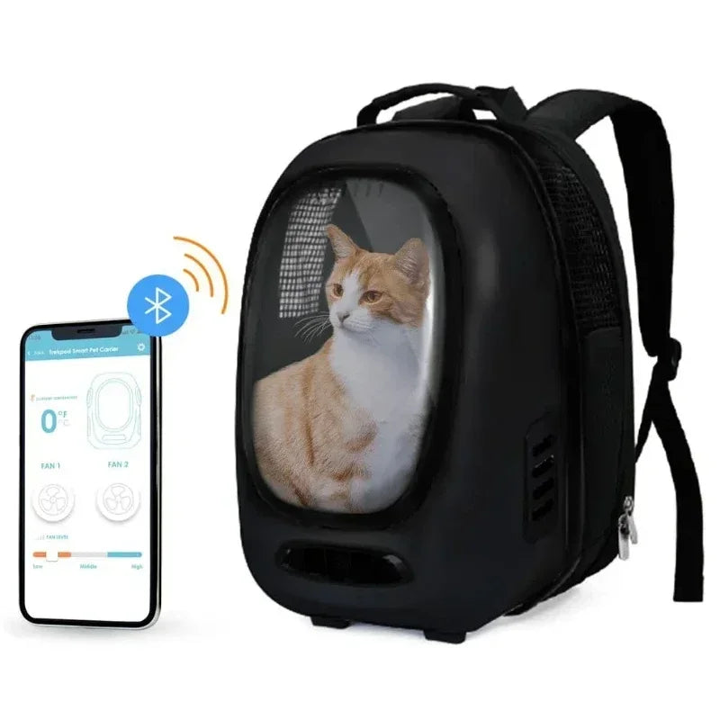 Smart Pet Carrier Backpack for Cats