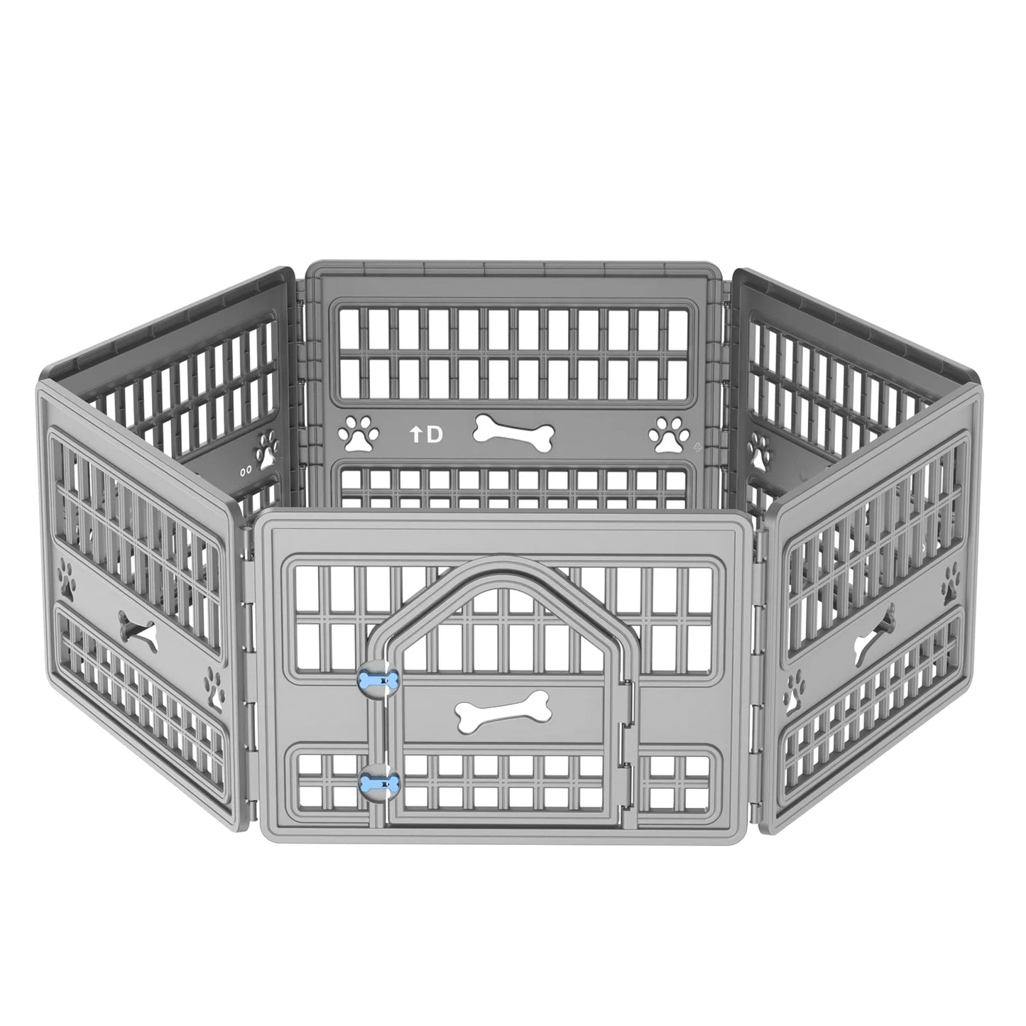 6 Panels Plastic Pet Playpen.