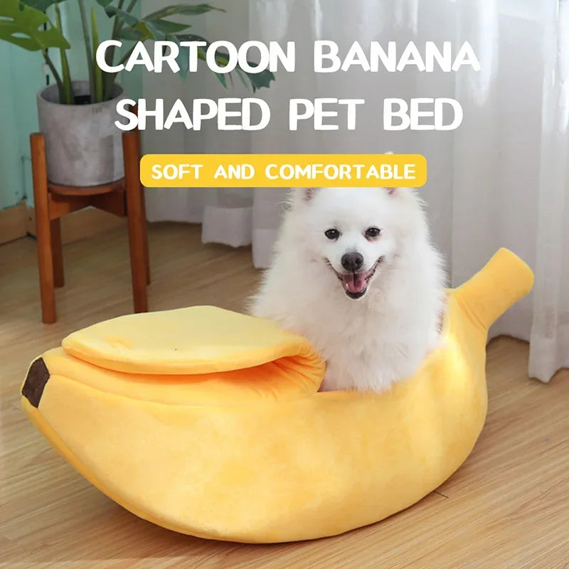 Banana Cat Bed.
