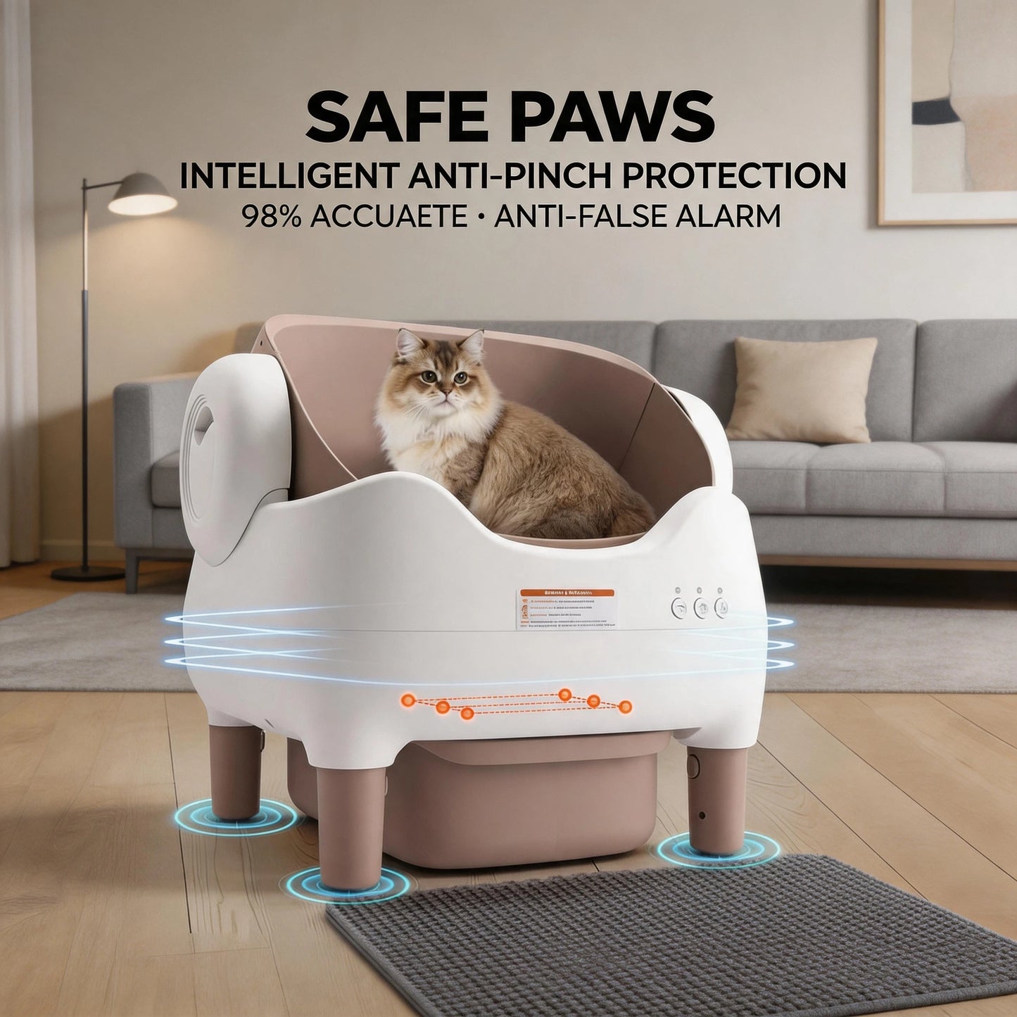 Self-Cleaning Litter Box.