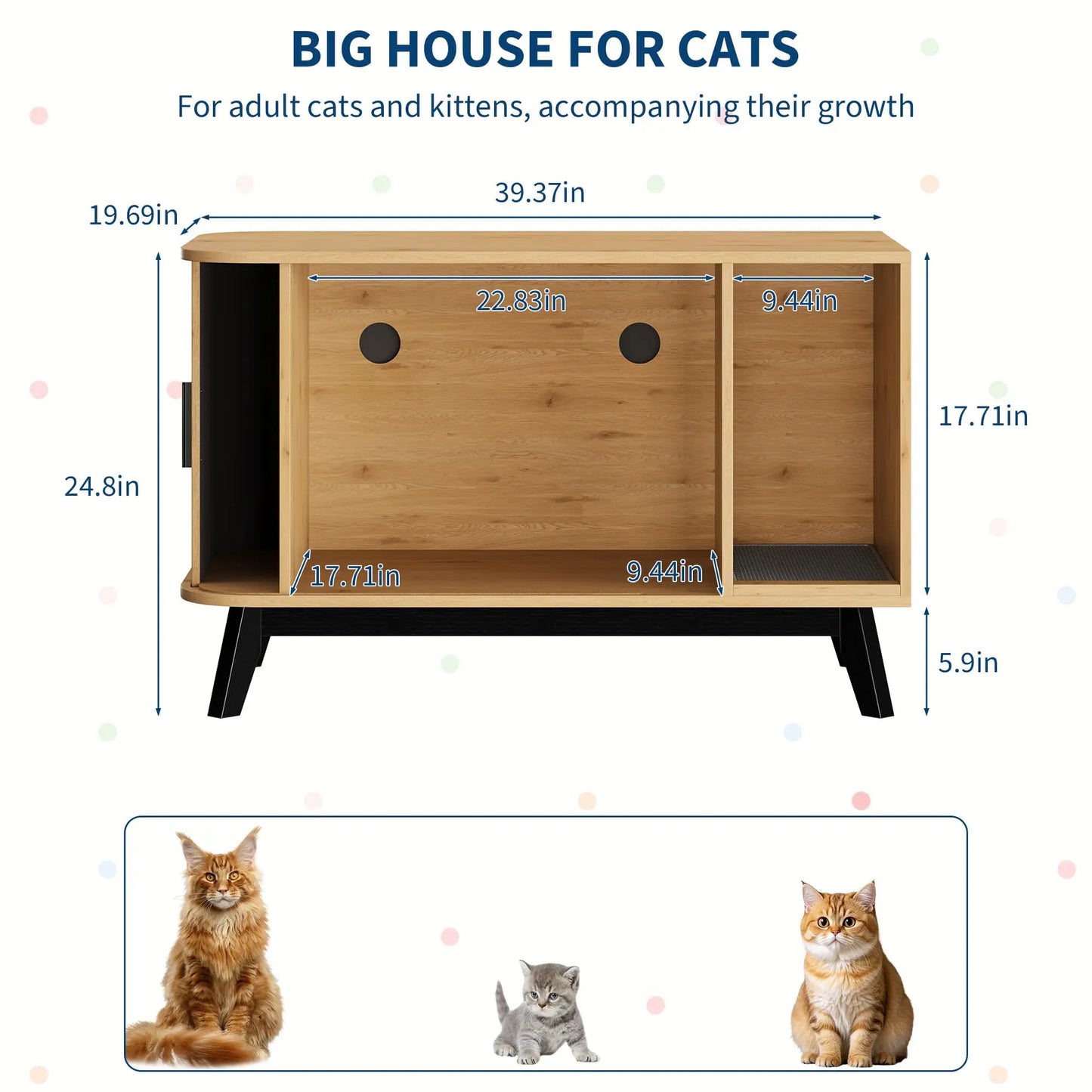 Cat Litter Box Enclosure.