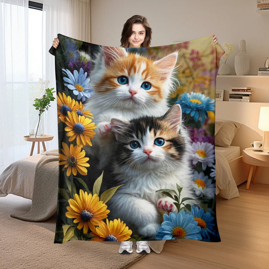 Enchanting Cat Blanket.
