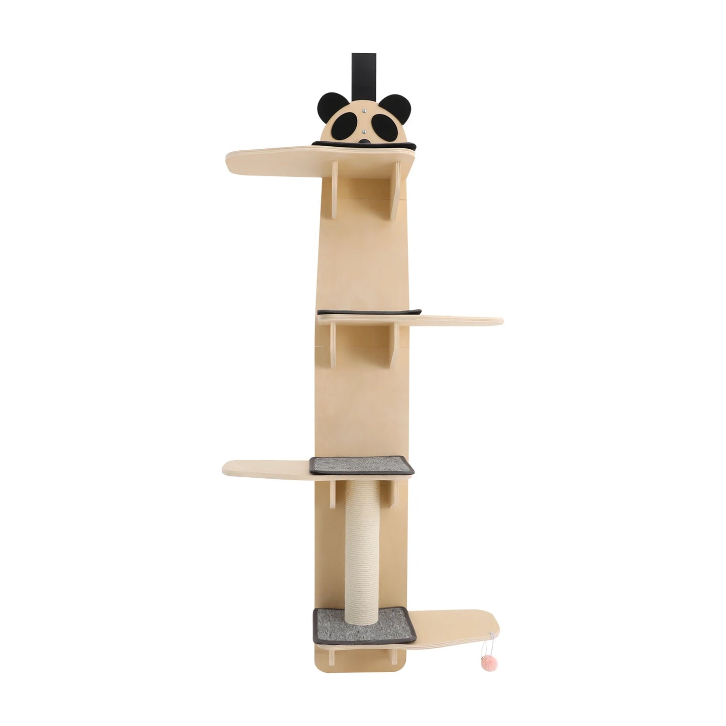 Solid Wood Cat Door Hanger.