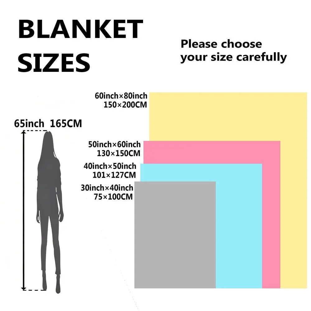 Halloween Fleece Blanket.