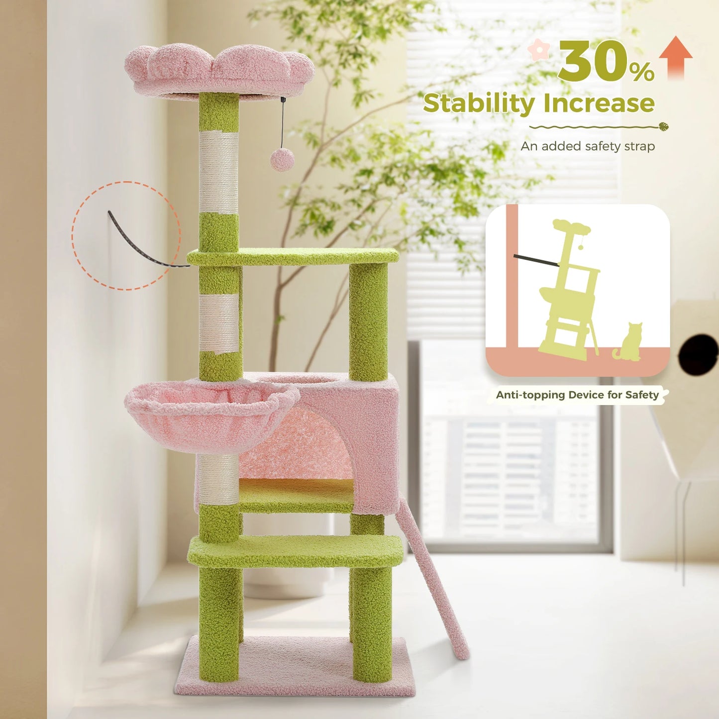 Flower Cat Tree.