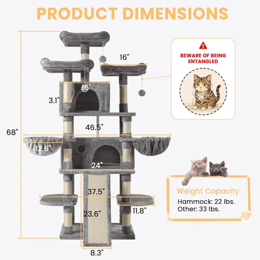 Large Cat Tree for Big Cats.