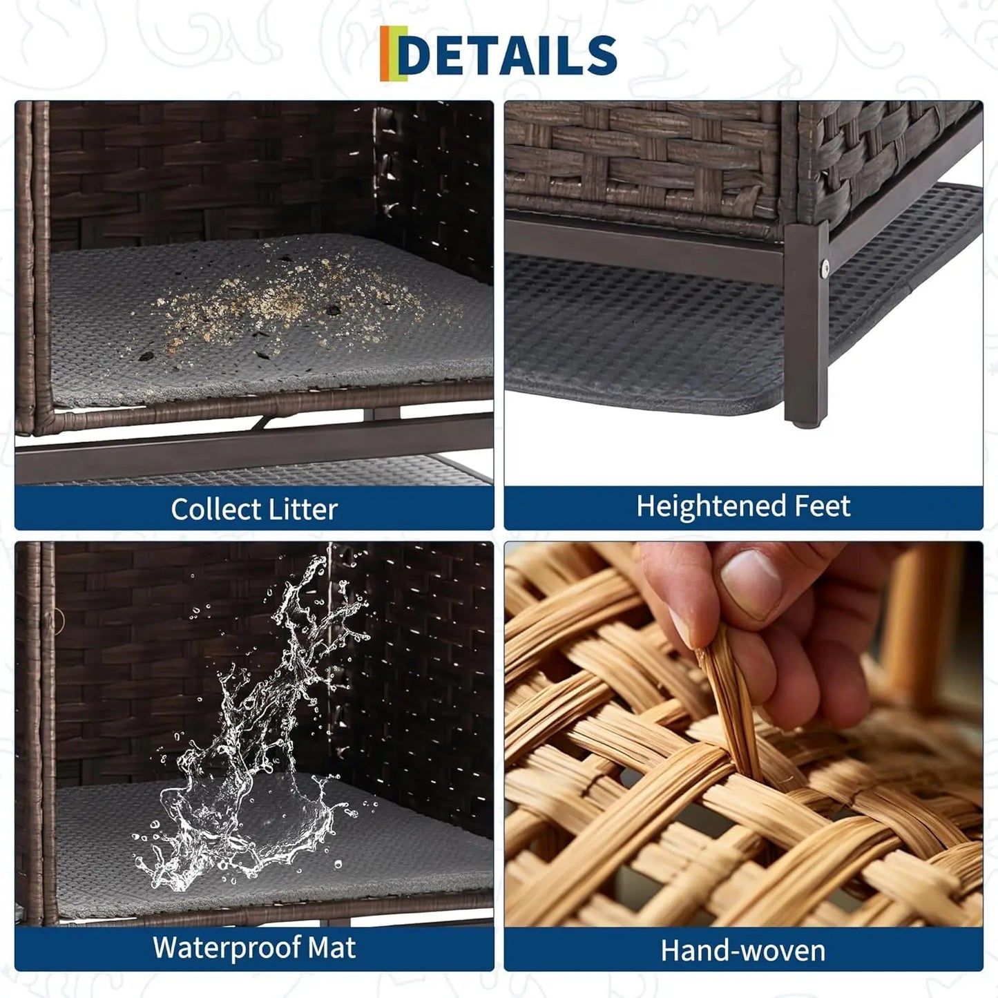 Large Hidden Cat Litter Box Furniture.