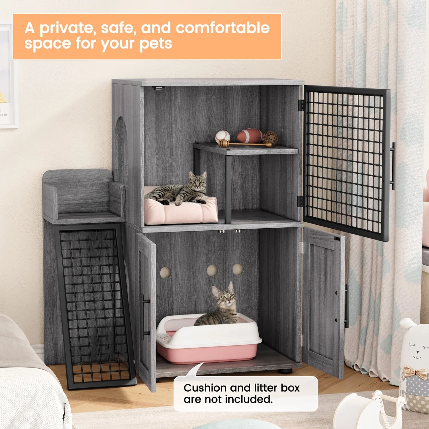 Cat Litter Box Enclosure.