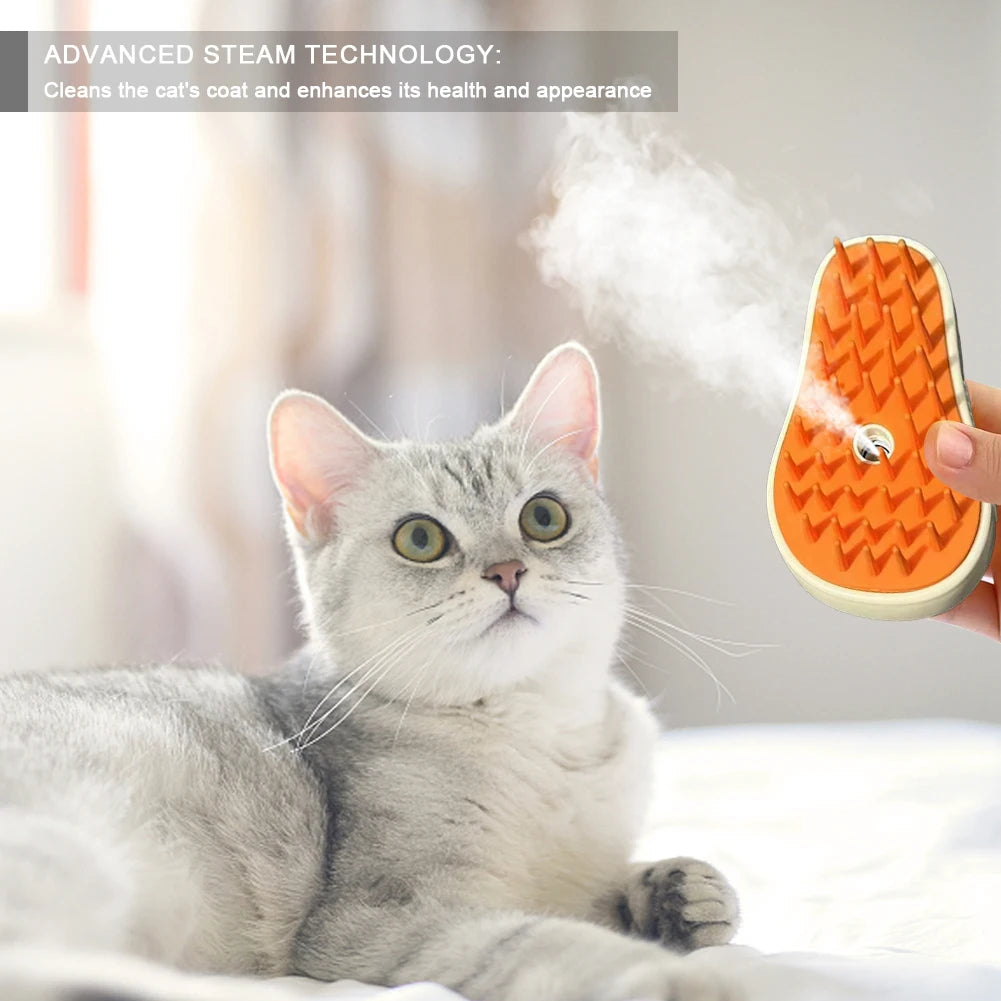 Electric Steamer Brush Grooming.