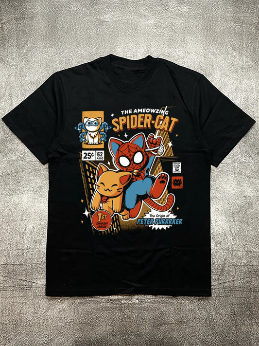 Spider Cat Tee Shirt.