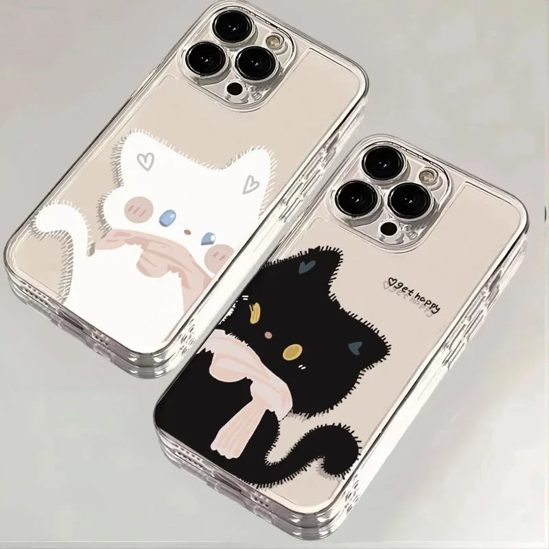 Cat Couple Paired Phone.