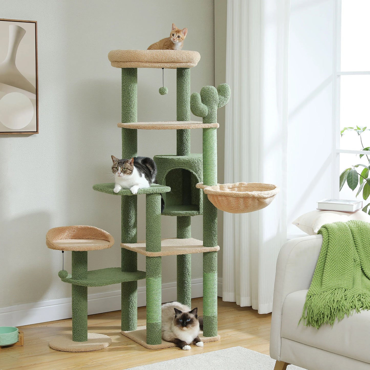 Tall Cat Tree.