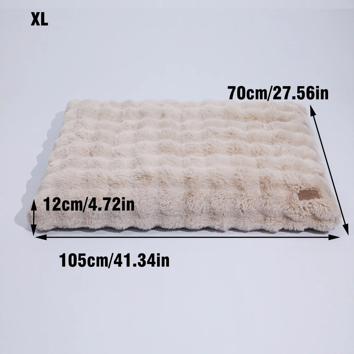 Ultra-Soft Plush Dog Bed.